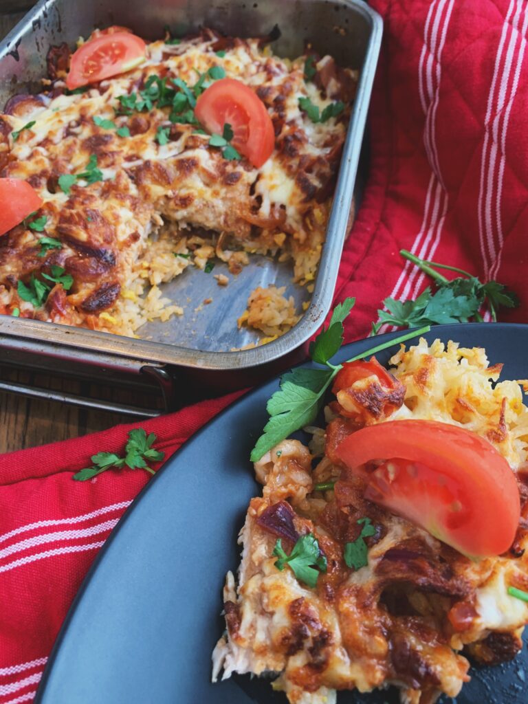 Baked Pork Chop Fried Rice Recipe