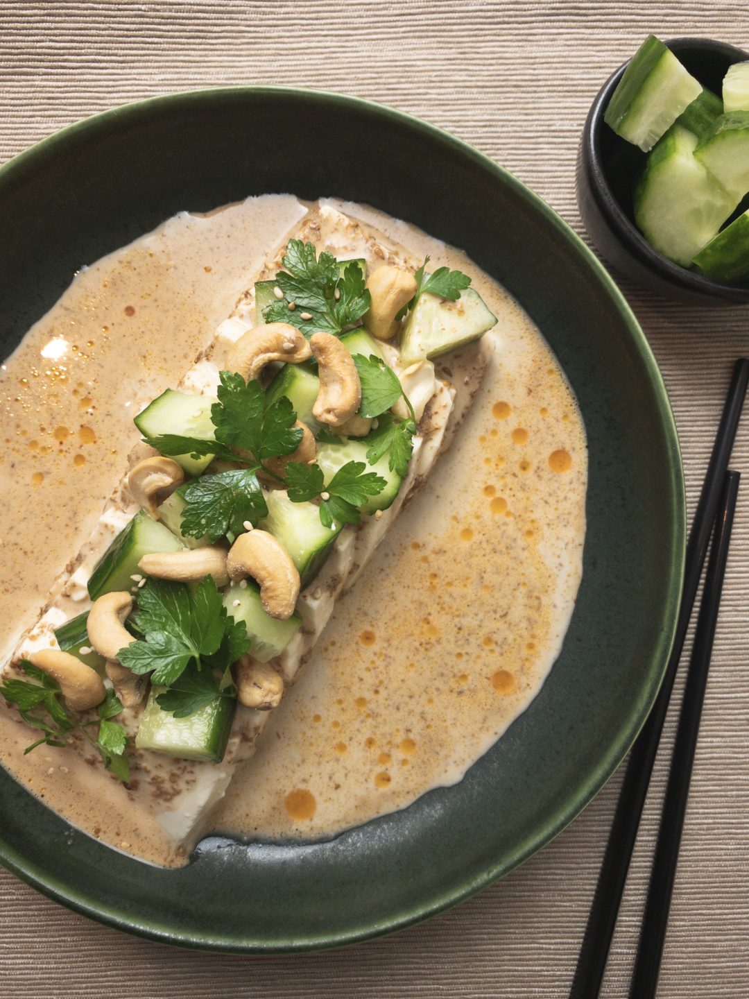 Chilled Tofu with Bang-Bang Sauce Recipe