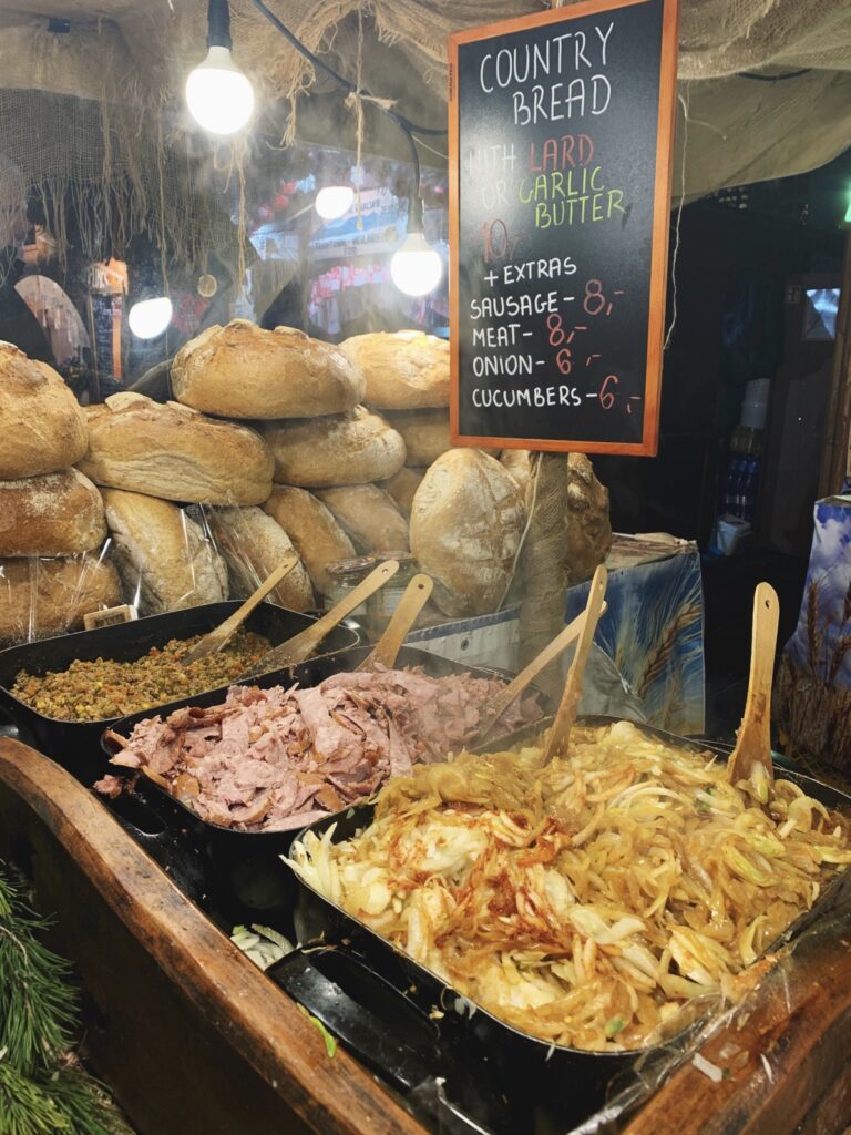 Krakow Christmas Market Food