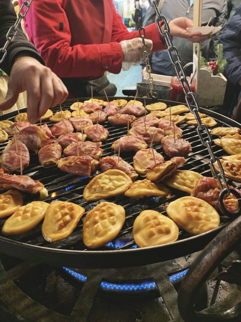 Krakow Christmas Market Cheese