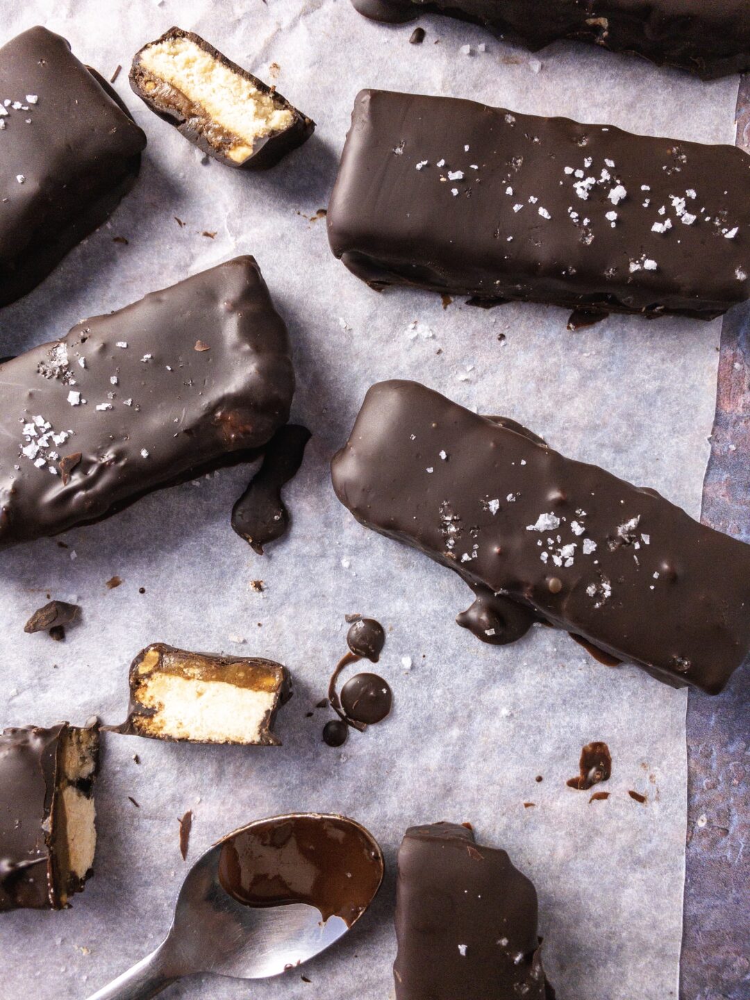 Healthy Twix Bars