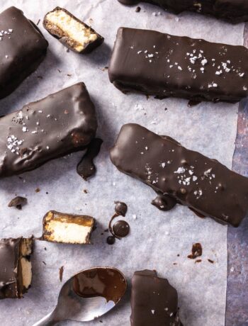 Healthy Twix Bars