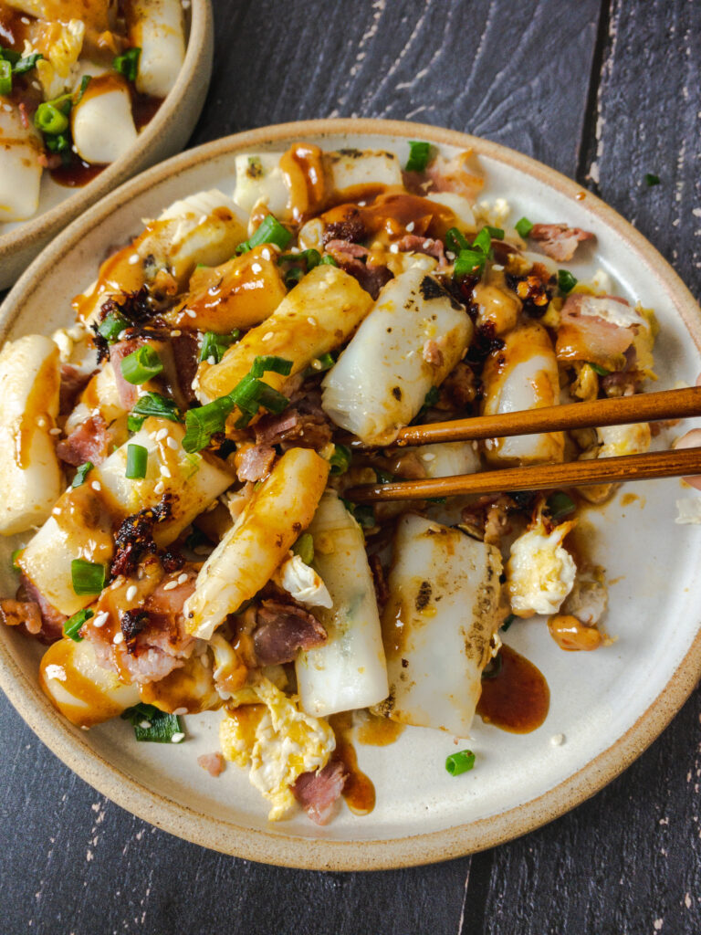 Egg Fried Rice Noodle Rolls